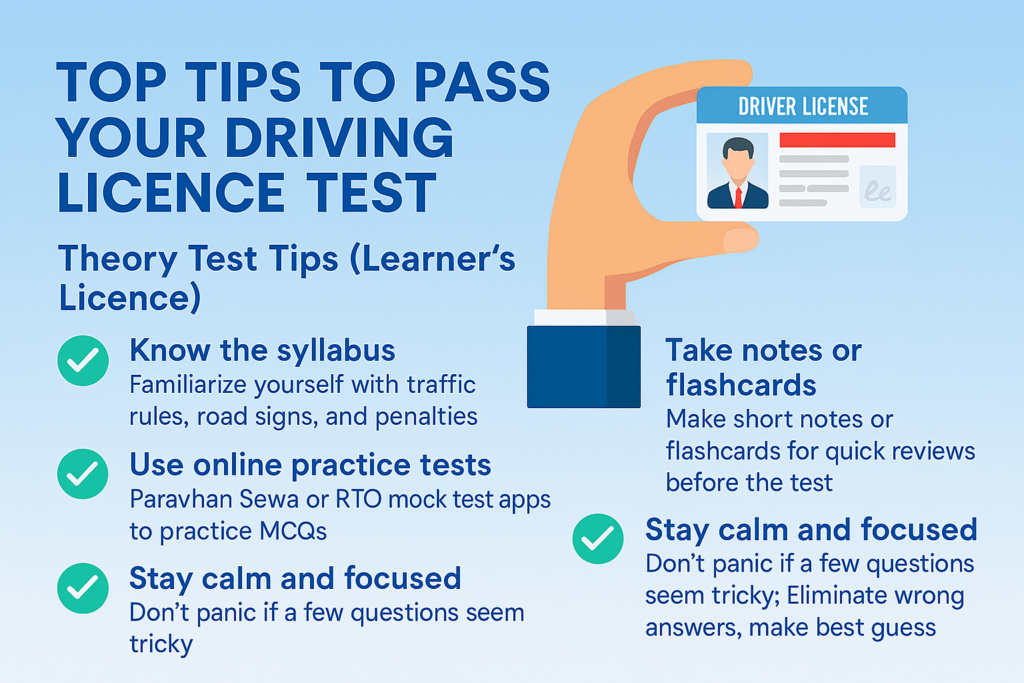 driving licence tips