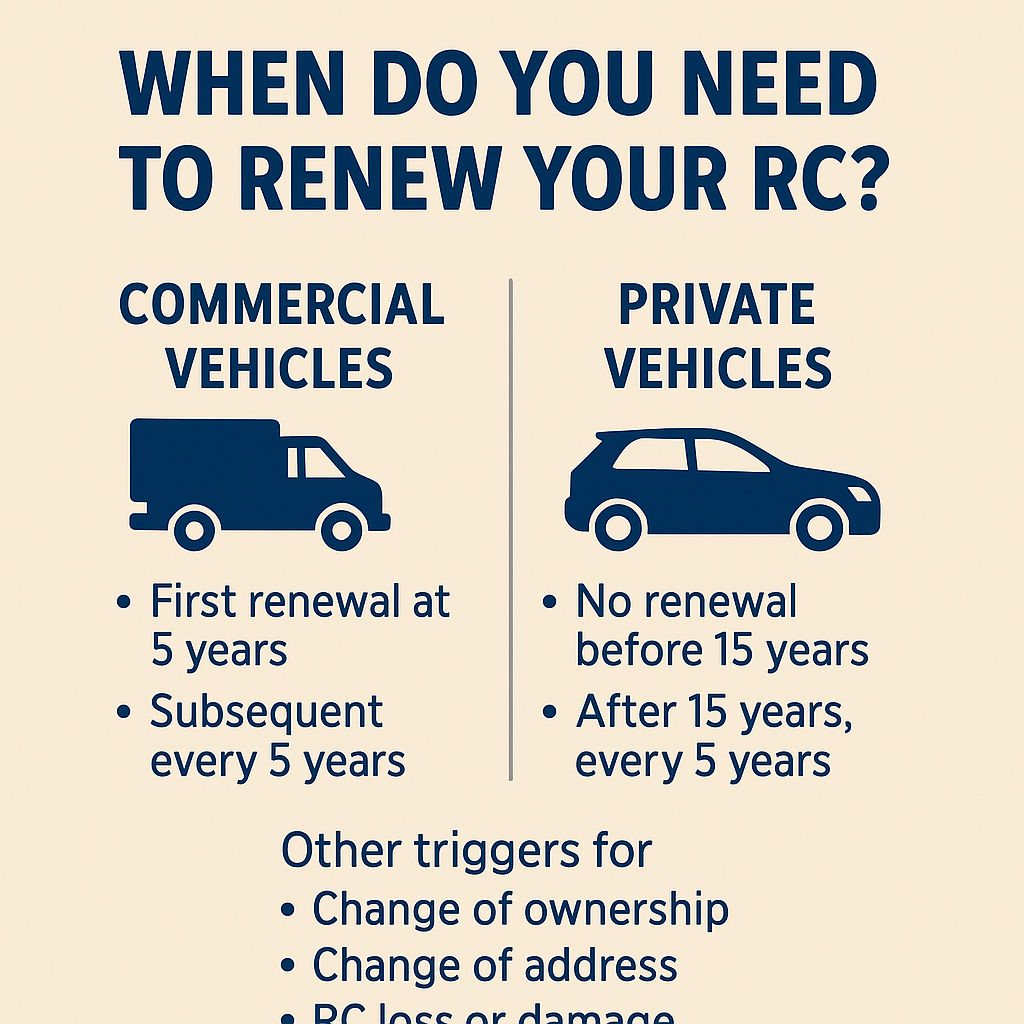 when you need rc renewal